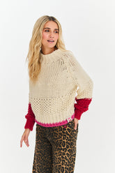 Marshmallow Heat wool sweater